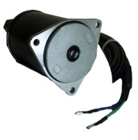 Power Trim Motor for J/E 1993 V6 1993-UP COMMERCIAL V8 2-WIRE 3-BOLT MOUNT FEMALE SPADE TERMINALS - OE#: 435548 - PT309NM-3 - API Marine